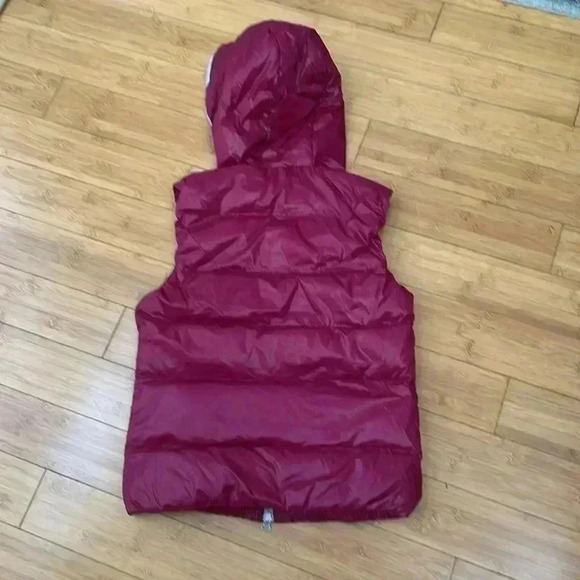 DUVETICA GOOSE DOWN JACKET | VEST PUFFER magenta plum rose small - Picture 2 of 10